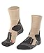 FALKE TK1 M So Chaussettes de randonnée Femme, Beige (Nature Melange 4100), 42-43 (UK 8-9 Ι US 9-10)