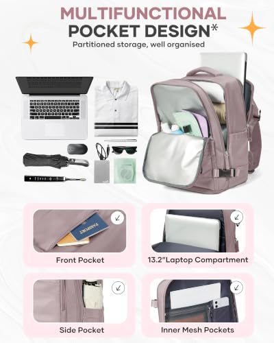 Image of coofay Travel Backpack Carry On Flight Aapproved Personal Item Travel Bag Mochila De Viaje Travel Backpack For Men Spirit Airlines Personal Item Bag 18x14x8 Carry On Backpack For Airplanes