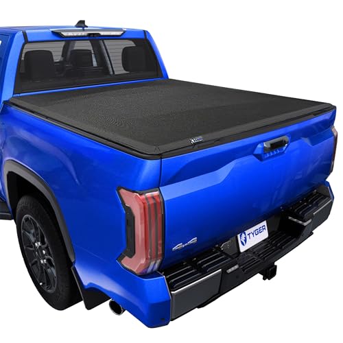 Tyger Auto T3X Soft Tri-Fold in Fabric Truck Bed Tonneau Cover Compatible with 2022-2026 Toyota Tundra | 6.5' (79") Bed | TG-BC3T1063X