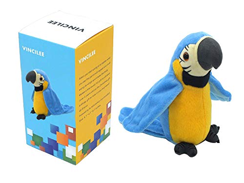 talking stuffed parrot