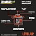 Johnson Level & Tool 40-6543 Self-Leveling Rotary Laser with GreenBrite Technology, 13.58