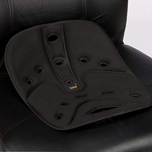 BackJoy SitSmart Fabric Posture Cushions Lumbar Support for Lower