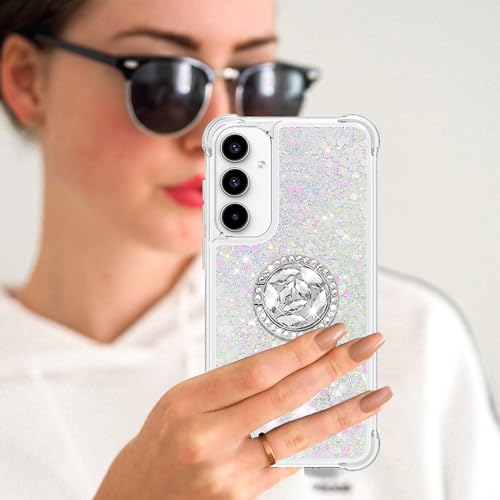 Coque Samsung A55 avec béquille et gel silicone antichoc LSJ - 6