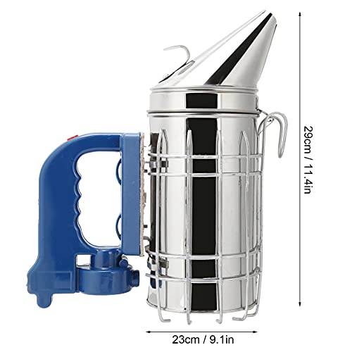 Bee Smoker Edelstahlmaterial Zum Schutz Des Imkers vor Stichen während der Bienenstockpflege Abnehmbares Design Imkerei… – Bild 3