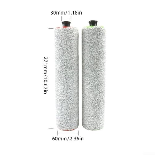 Rodillo para Deerma VX96 P20 P30 accesorio de limpieza doble para suelos y alfombra 3