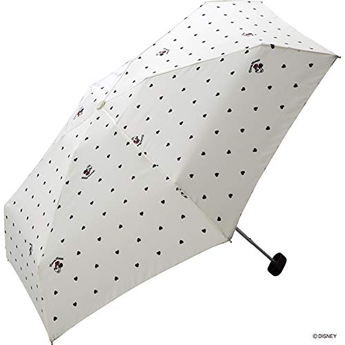 ワールドパーティー(Wpc.) ディズニー雨傘 折りたたみ傘 白 50cm レディース クラッチバッグタイプ ミニーマウス/ ミニ DS046-159 OF