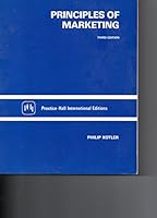 PRINCIPLES MARKETING 0137018304 Book Cover