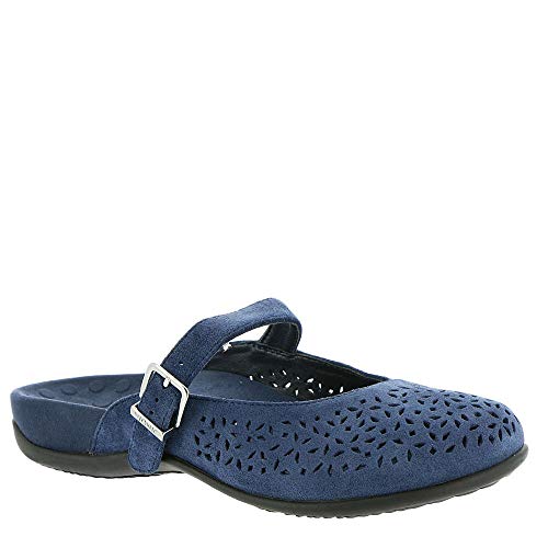 Vionic Women's, Lidia Slip on Clog Navy 6 M