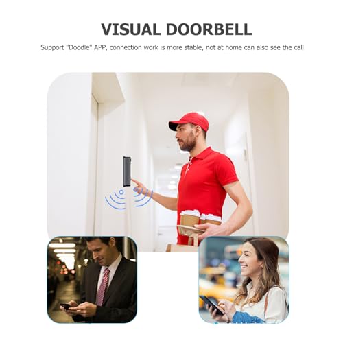Campainha Dispositivo De Segurança Infantil Câmera Wi-fi Sem Fio Anel Visual Inteligente Dispositivo