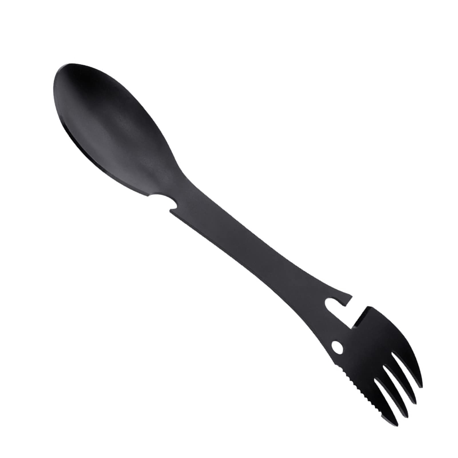 Camping Spoon Fork Kn1 fe Combo Backpacker S Pantry 19×5×2 5 in Portable Multifunction Spoon Fork Bottle Opener Sawtooth Cutter for Camping Picnic SPO Camping