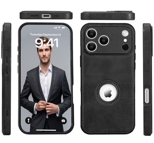 Protection intégrale iPhone 17 Pro coque en cuir robuste et fine - 2