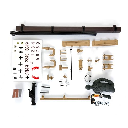 Henglong 1/16 Scale German Panzer III H RC Tank 3849 Decoration Parts Bag