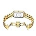 GAOFAN HOUR Gold Watches for Women with Vintage Rectangular Case,White Roman Dial,Stainless Steel Band,Adjustment Tool Included,Water Resistant