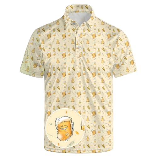 Polo en tricot à manches courtes haut de gamme en lin respirant pour homme