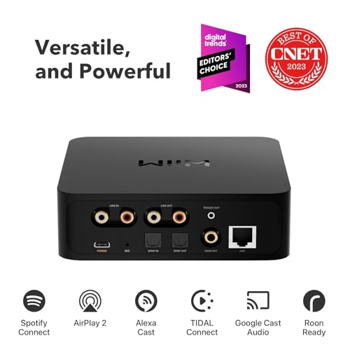 Image of WiiM Pro Music Streamer to Upgrade Stereo with AirPlay 2, Spotify Connect