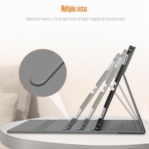 Funda para Samsung Galaxy Tab S10 Plus Evita Caídas con Compartimento de Documentos Fintie 5