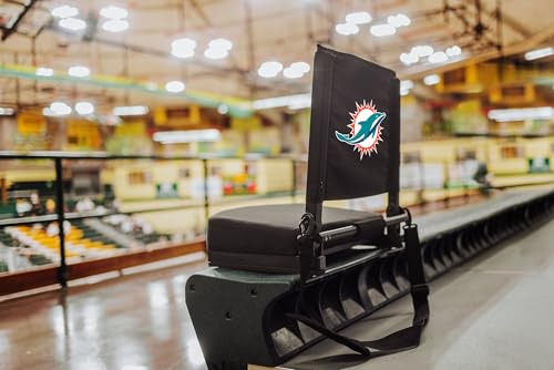 Image of Picnic TIME NFL Unisex-Adult NFL Gridiron Stadium Seat, Lightweight, Portable Folding Chair for Bleachers and Benches