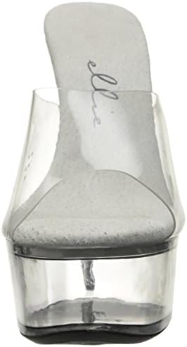 Ellie Shoes Women's 609-vanity, Clear, 9 M US | Image 1