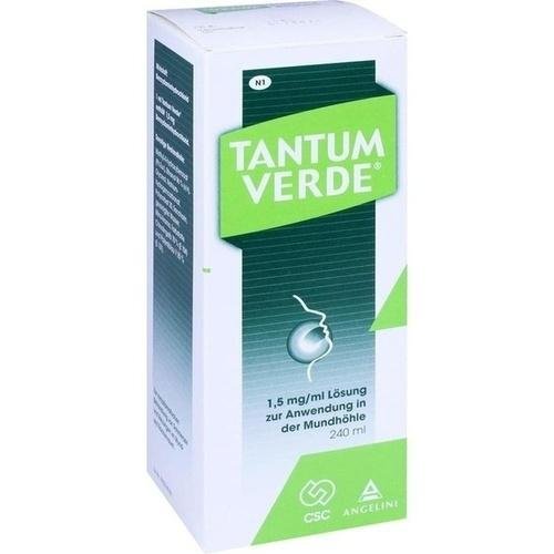 TANTUM VERDE 1,5 mg/ml Lösung z.Anw.i.d.Mundhöhle 240 ml