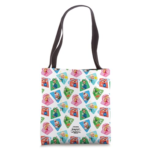 Bolsa Tote con impresión de personajes de Super Mario Galaxy miniatura 1