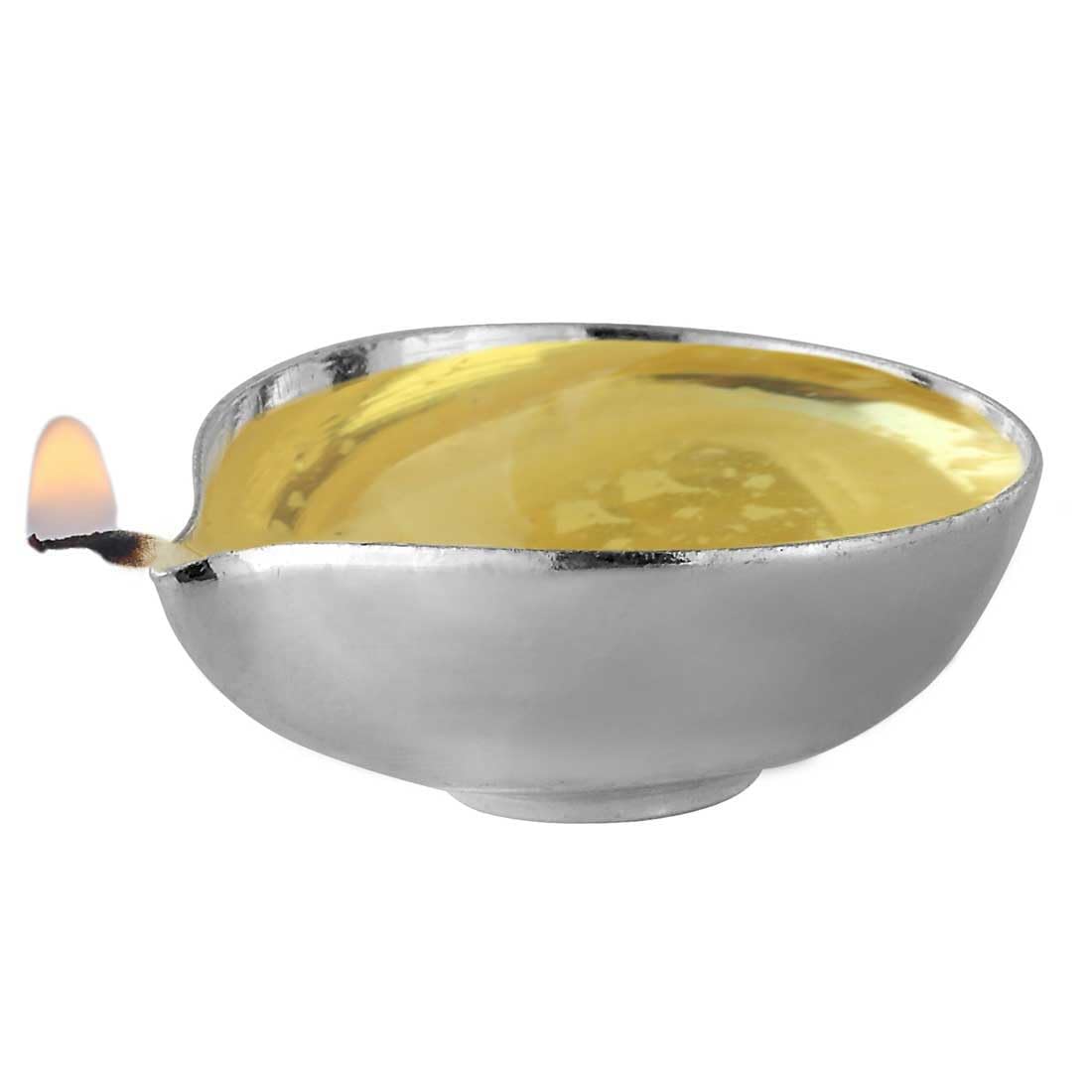 CARATCAFE Pure Silver Diya for Pooja | Small Size | Traditional Oil Lamp Ideal for Home, Temple & Ritual Use. Festival, Pooja Essentials, Daily Worship & Gifting. Hallmark Certified-image-39