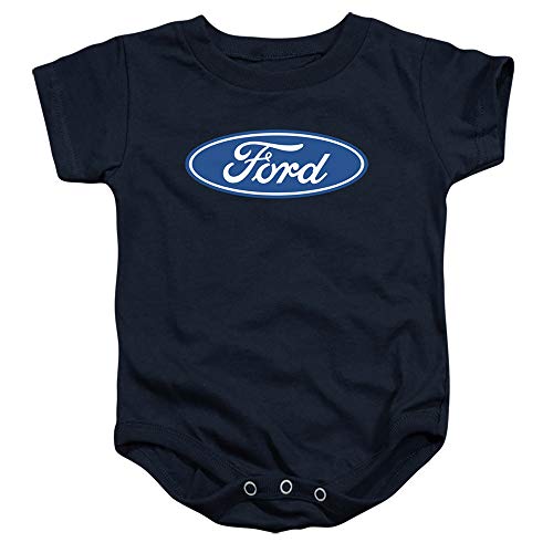 Ford Dimensional Logo Unisex Infant Snap Suit for Baby Boys and Girls