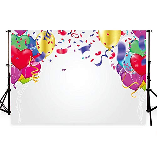 7x5Fuß Fotobooth Hintergrund Farbbänder Hintergründe Fotografie Foto Kulisse Kinder (2.2X1.5m)