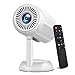 VGKE Mini Portable Projector 4K Support, 300 ANSI Full HD 1080p Projector with Wifi and Bluetooth, Auto Keystone Correction, Outdoor Video Projector Compatible with Phone/Laptop/TV Stick/HDMI/USB