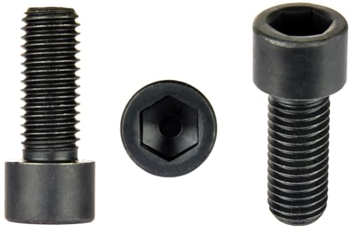 M8 (8mm x 25mm) Black Zinc Flake 8.8 Allen Socket Cap Head Screws Ð Bolts Hexagon Socket (Pack of 20) M12ABC