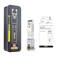 10Gtek 1.25/2.5/5/10GBase-T SFP+ RJ-45 CAT.6a Kupfer Transceiver 30-Meter, Auto-Negotiation SFP+ Ethernet Modul, Kompatibel für Cisco, Ubiquiti UniFi, Netgear, MikroTik and More – Ansicht 7