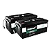 OGRPHY 2 Pack 24V 100Ah Lithium Battery, Grade A Cells LiFePO4 Battery with 5000+ Deep Cycles, Perfect for 48V Golf Cart, RV, Solar Panel and Home Backup Power System