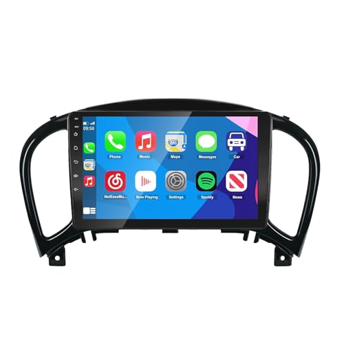 LEXXSON Autoradio per Nissan Juke 2011-2016 | Android Auto Carplay compatibile con 9 pollici Touch Screen Radio Bluetooth Navigazione GPS SWC Schermo diviso Canbus Octa Core 2G + 32G