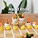Sushi Chess - The Sushi Themed Chess Set, Sushichess Travel Chess Set with Folding Board, Sushi Game Kit for Two Player, Sushi Roller Chess Pieces, Sushi Mat Chess Board, Strategy Game for Adults(With