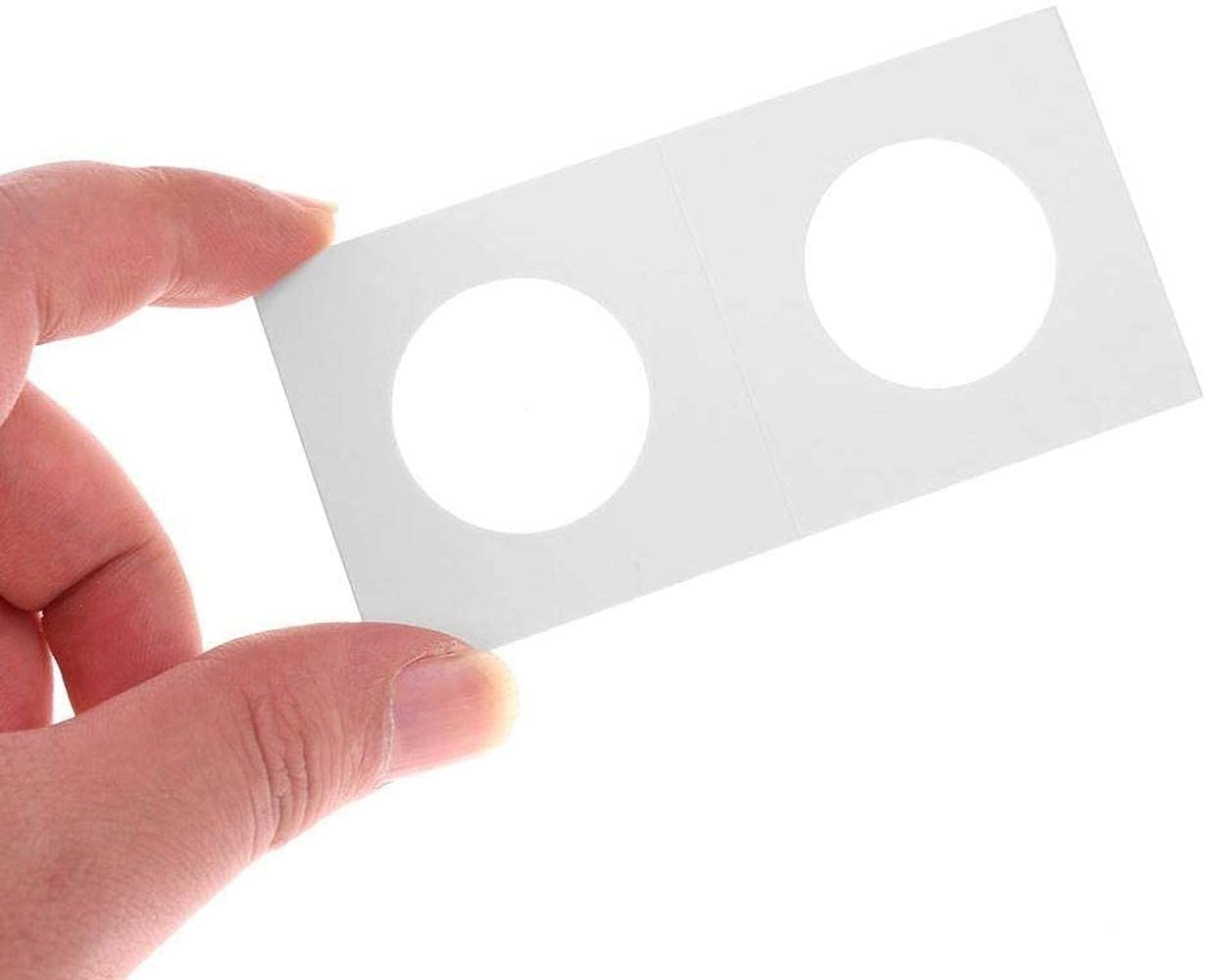 Amazon | 50枚入 コインホルダー コインホルダー 丸窓 古銭・コインの収集、保存用 収納 コイン用品 保つ 便利 ペーパーホルダー 紙製  全12サイズ (直径40mm) 通販