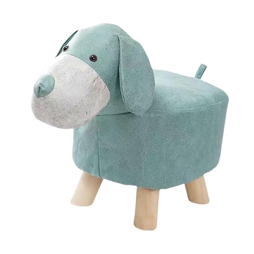 Image of ARTISOUL Animal Footstool Creative Cute Pouffe Chair for Playroom Entryway Waterproof Dog | Furniture | Benches & Stools