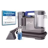 Akitas X7 600W Waschsauger, Polsterreiniger Gerät, 2-Tank Nasssauger, Selbstreinigung, Leicht für Tierflecken auf Sofas & Autositzen,Kompakt & Tragbar