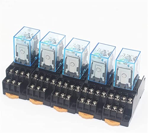 Relé de propósito general MY4NJ AC110V con base HH54P de 14 pines para sustitución de componentes 6