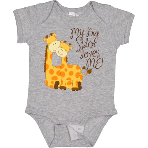 Image of inktastic My Big Sister Loves Me Baby Bodysuit