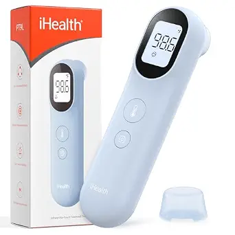 iHealth Infrared Digital Thermometer for Adults, Kids, Baby PT9L Blue