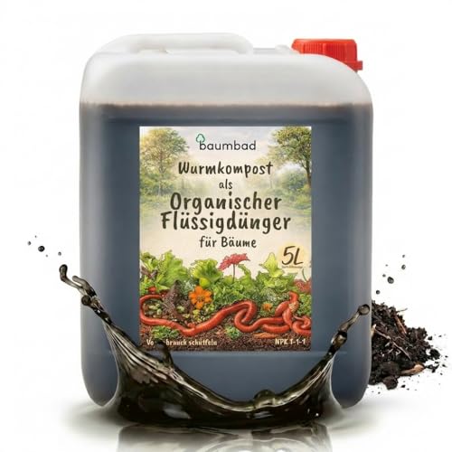 baumbad Flüssigdünger Bäume – Organischer Dünger auf...