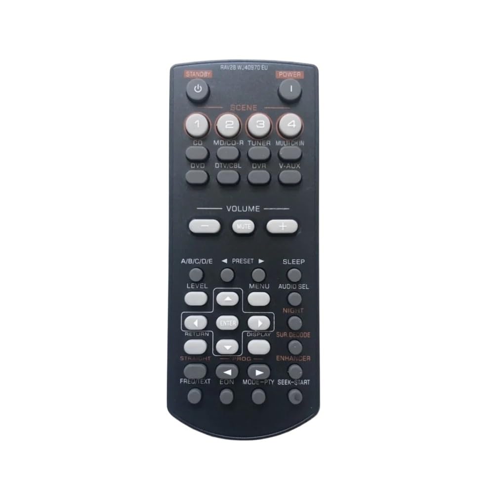 Nowy uniwersalny pilot zdalnego sterowania pasujący do amplitunera AV Yamaha RAV250 RAV28 WJ409700 HTR-6150BL HTR-6160BL HTR-6030BL HTIB-680
