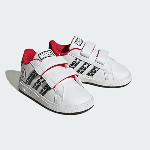 Image of adidas Unisex-Baby Grand Court Spider-Man Cf I Running Shoes