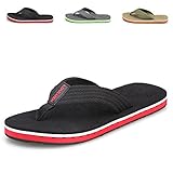 CIOR Men's Handmade Fashion Beach Slipper Indoor and Outdoor Classical Flip-flop Thong Sandals