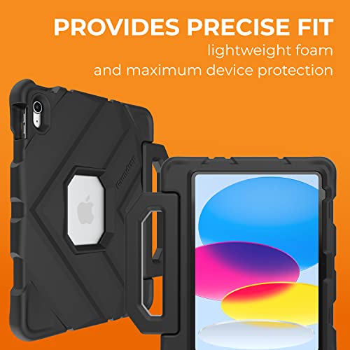 Protection iPad 10e génération antichoc légère Gumdrop FoamTech