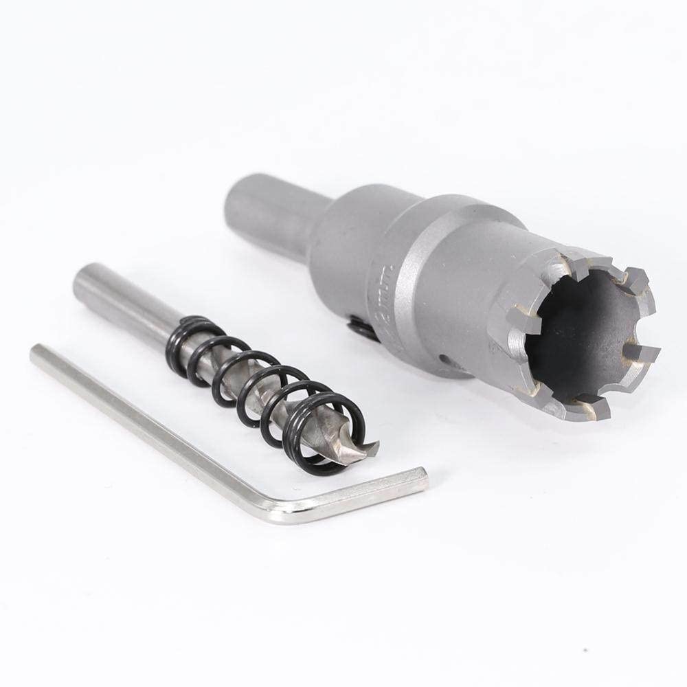 1 pieza 5A, broca con punta de carburo, sierra de orificio, juego de brocas de 12-160 mm, sierra de orificio para perforación de aleación de metal de acero inoxidable, 57 mm