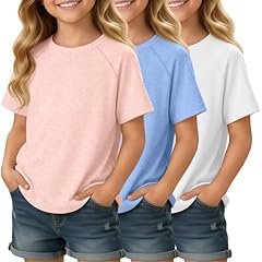 White, Sky Blue, Light Pink