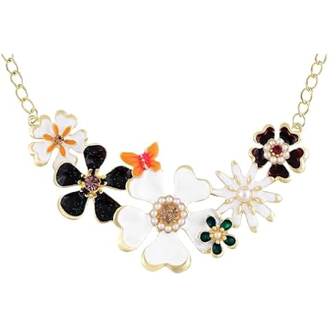 Alilang Flower and Butterfly Necklace Cover