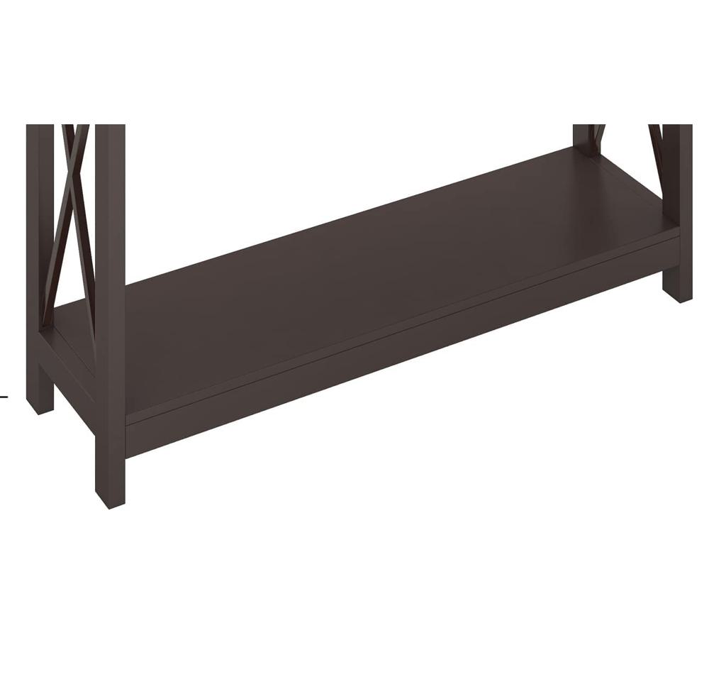 Amazon.com: Treocho Espresso Console Table with Drawer and Storage