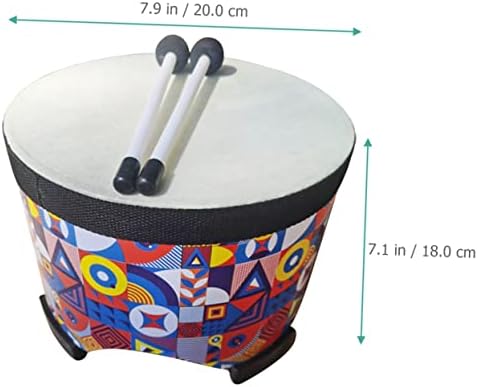Toyvian Kids Percussion Drum 2 Sets Percussion Drum Toddlers Kids Toy for Kids Music Toddler Toy Wood Kid Drums 6 41l9d34A6vL. AC