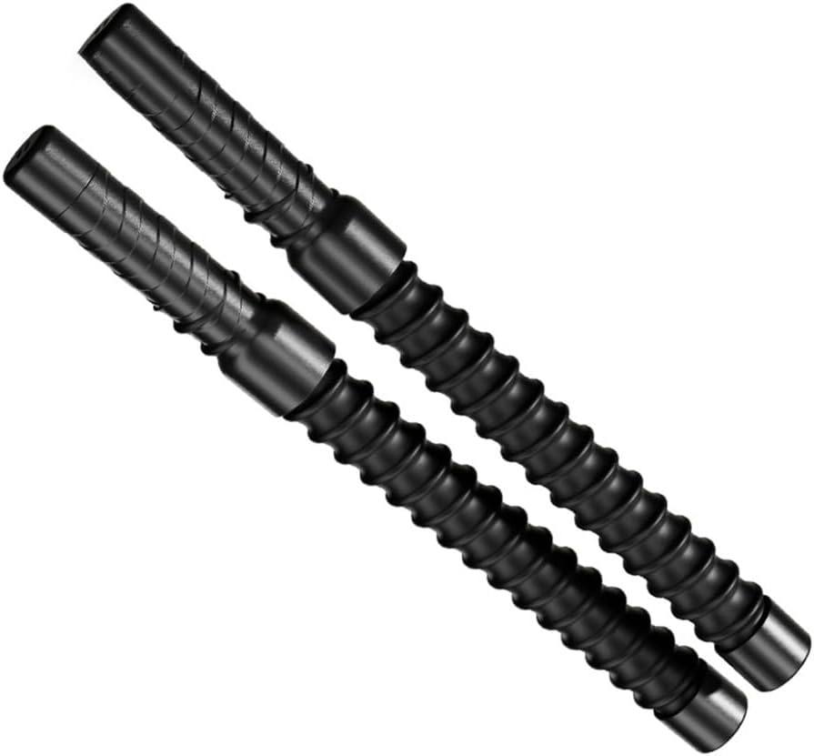 2Pcs Portable Battle Rope Rod Exercise Equipment Workout Rope Spring Rod